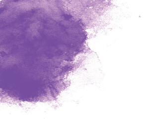 purple watercolor background on white paper. purple abstract watercolor background ink texture violet water color artistic brush paint splash background. old texture parchment with vintage grunge.