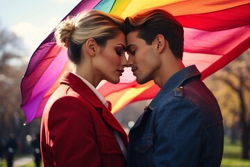 Love Unveiled: A Radiant Representation of Same-Sex Romance on Valentine's Day