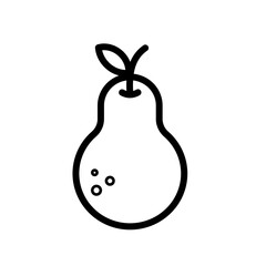 pear - vector icon