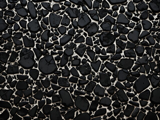 Black Terrazzo tiles background