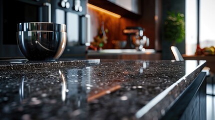 A glass of wine sitting on top of a counter. Perfect for wine tasting events and kitchen decor - obrazy, fototapety, plakaty