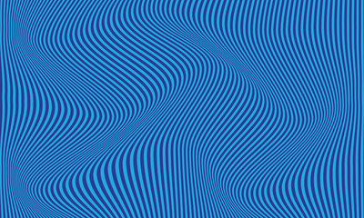 Fototapeta na wymiar abstract vertical blue wave line pattern.