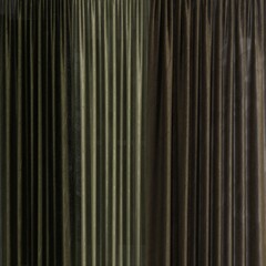 Luxury dark green brown curtains  striped background illustration design texture