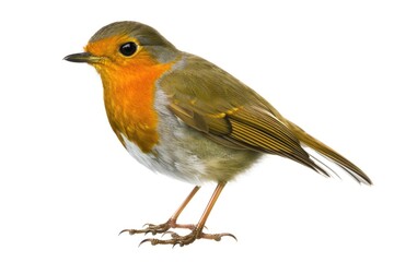 Obraz premium A bird standing on a white surface. Suitable for nature and wildlife themes