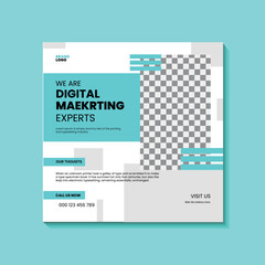 Corporate Social Media Post Design Templates