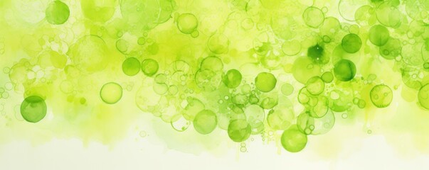 Lime abstract watercolor background 