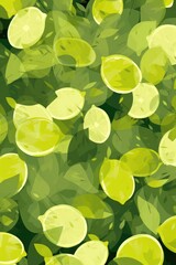 Lime camouflage pattern design poster background 