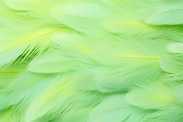 Fototapeta na wymiar Lime pastel feather abstract background texture