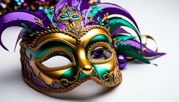 Masked celebration, tradition, mystery, elegance, fantasy, beauty generated by AI