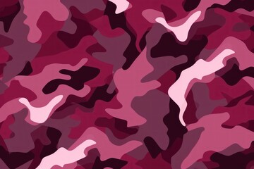 Fototapeta na wymiar Maroon camouflage pattern design poster background