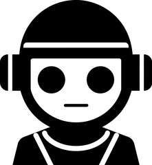Robot avatar icon