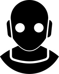 Robot avatar icon