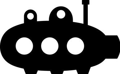 Underwater vessel icon