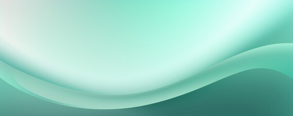 Mint gradient background with hologram effect 