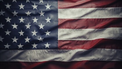 martin luther king day with american flag - obrazy, fototapety, plakaty