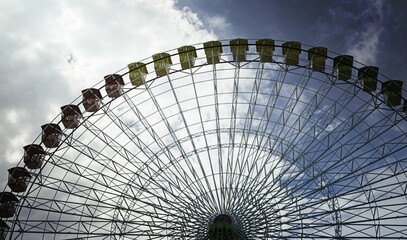 Ferris wheel in park