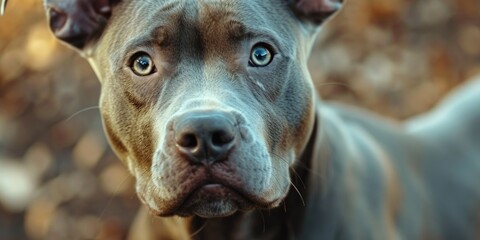 A close-up view of a dog with stunning blue eyes. Perfect for animal lovers and pet-related projects