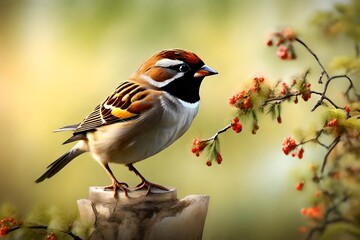 Fototapeta premium Sparrow 