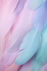 Fototapeta na wymiar Pearl pastel feather abstract background texture