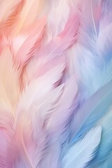 Fototapeta na wymiar Pearl pastel feather abstract background texture