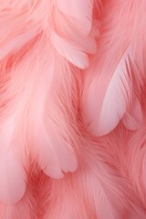 Pink pastel feather abstract background texture 