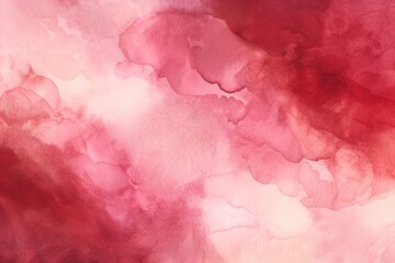 Ruby abstract watercolor background 