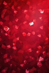 Ruby gradient background with hologram effect