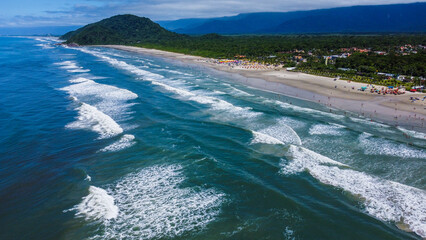 Praia de Boracéia, Bertioga, São Paulo, Brasil