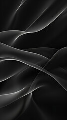 Obraz premium Abstract art, structure, simplism, dark colors, black, white, grey, gradient, black background