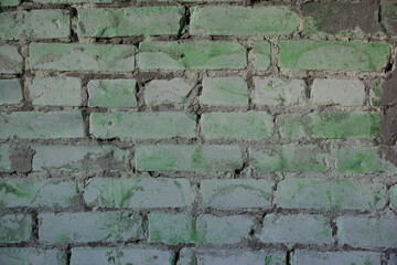 Old outer wall. Abstract wall with painted grunge background. Structure of an old wall in vintage...