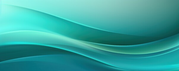 Teal gradient background with hologram effect 