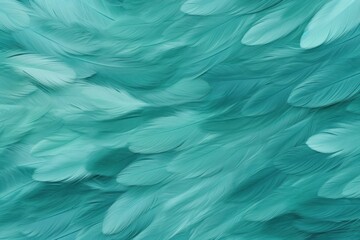 Teal pastel feather abstract background texture