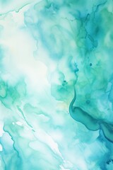 Fototapeta na wymiar Turquoise abstract watercolor background