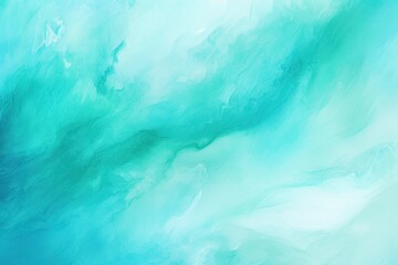 Fototapeta na wymiar Turquoise abstract watercolor background