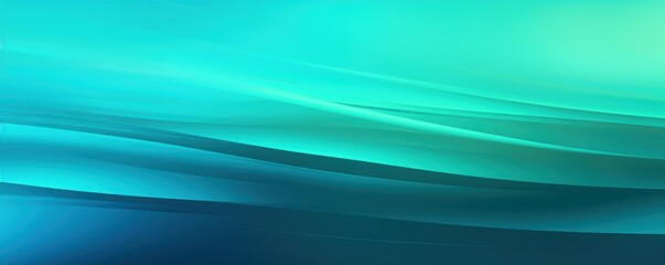 Turquoise gradient background with hologram effect 