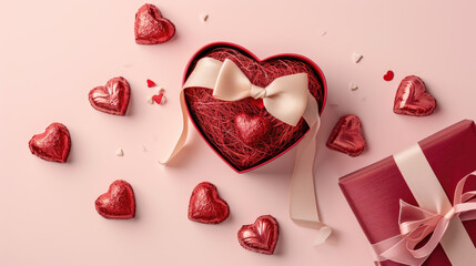 Elegant Valentine's Gift and Chocolates