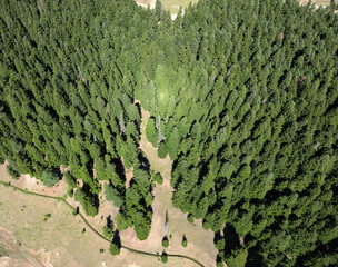 A view from the Sahara Plateau in Savsat, Artvin, Turkey