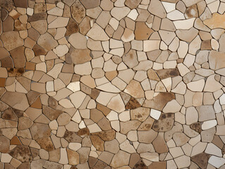 Brown Terrazzo tiles background
