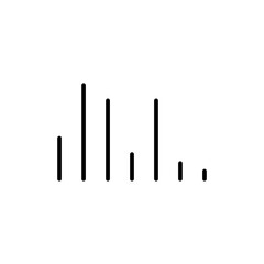 statistics glyph icon