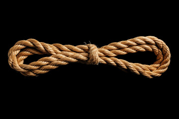 Obraz premium Hunting drag rope isolated on white background headlamp isolated on white background created with Generative Ai