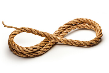 Obraz premium Hunting drag rope isolated on white background headlamp isolated on white background created with Generative Ai