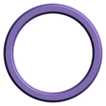 Circular picture frame
