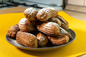 Homemade Churros. Dessert. food concept