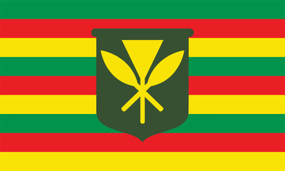Kanaka Maoli flag