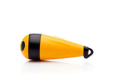 Soccer referee whistle isolated on white background created with Generative Ai