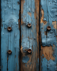 old wooden door, old wooden door with lock