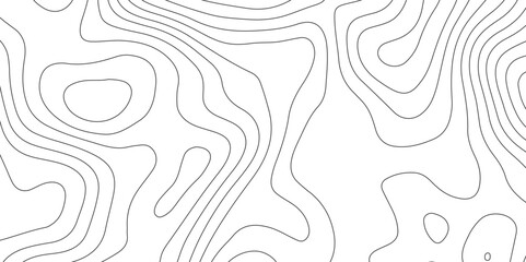 Topographic map background geographic line map .modern design with white background with topographic wavy pattern texture . vector illustration geographic contour map.