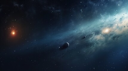 background with space