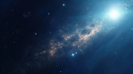 background with stars