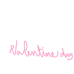 Heart Love Icon Line for Valentine day 